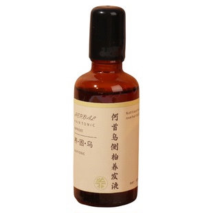 何首乌草本养发液侧柏叶头皮护发精华液改善头痒头油少掉发育发液