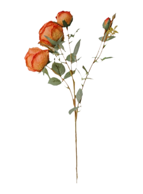 追忆仿真花室内玫瑰花