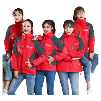 布尼拉冲锋衣工作服定制印logo