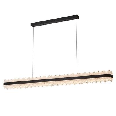 2025新款现代一字长条餐厅吊灯