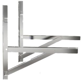 贝石适用于华凌空调外机支架304不锈钢加厚大1.5P/2P/3匹室外角架