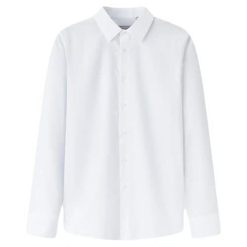 九牧王男装秋冬舒适轻松保暖商务休闲男士衬衫