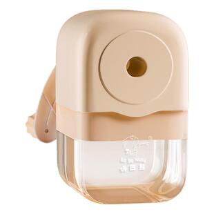 黄油小熊卷笔刀转笔刀小学生专用铅笔削笔器手摇式自动进铅削笔刀幼儿园儿童小型铅笔刀手动刨笔钻笔旋笔刀B1