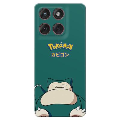 可爱耿鬼适用摩托罗拉edge60pro手机壳50/40/S30/G86G85G84G75G56G55G54卡比兽神奇宝贝卡通男生女款防摔软