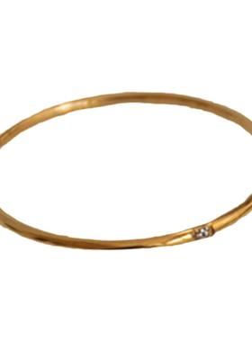 女钛钢简约极细不掉色包邮