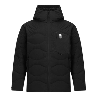 安德玛冬季男女同款轻薄休闲户外运动保暖羽绒服外套6010037-001