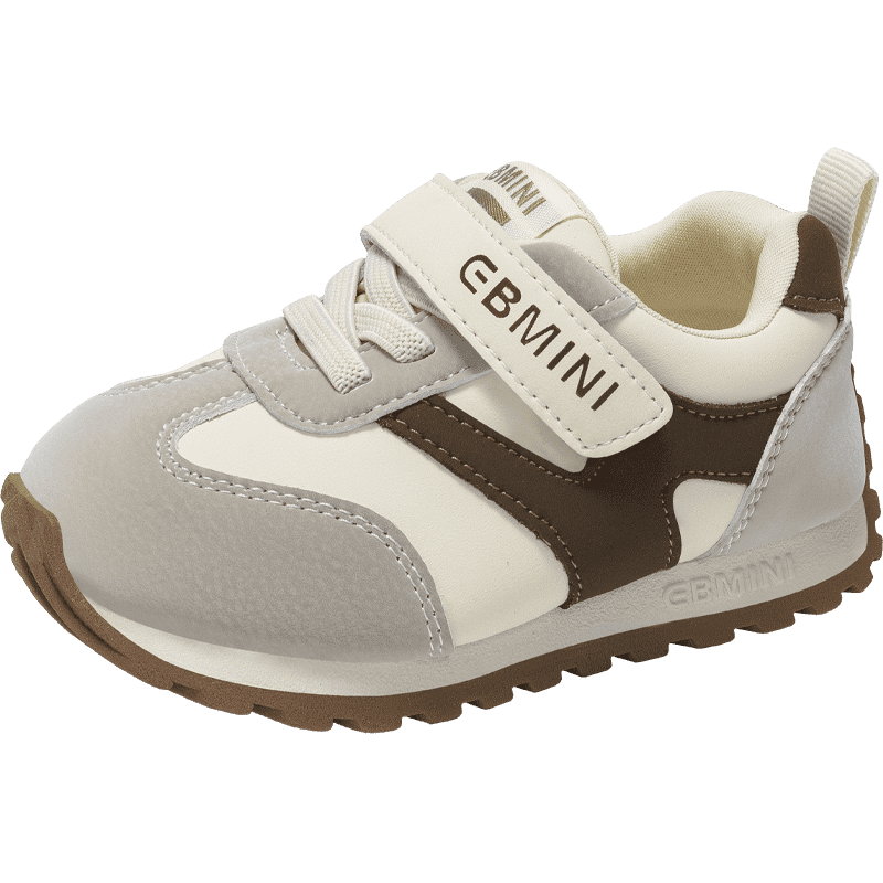 英贝米尼宝宝鞋子秋天跑步鞋男童运动鞋网鞋男宝鞋婴儿鞋软底板鞋