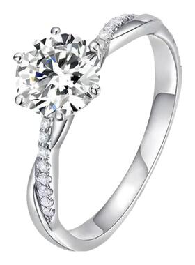 GraceGirl一克拉钻石戒指对戒