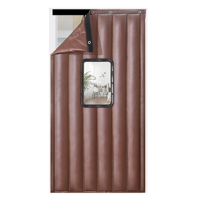 升级冬季挡风保暖隔音棉门帘定制