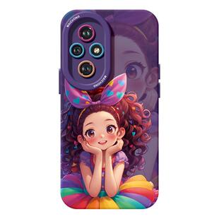 适用荣耀300手机壳女款100pro保护套90gt防摔80硅胶honor全包70pro+高级60se女孩个性50青春版200可爱软外壳