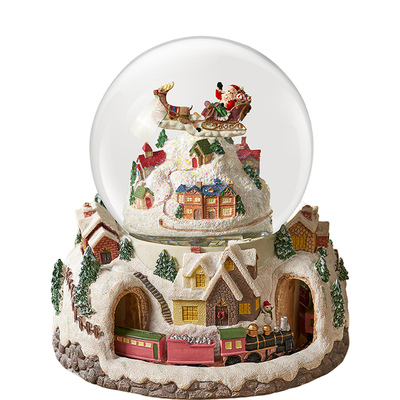 圣诞节雪花水晶球平安夜女友礼物