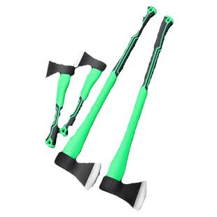 高锰钢全钢锻打斧头包塑纤维柄开山伐木斧户外砍树劈柴斧子高硬度