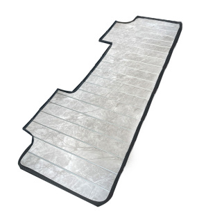 适用于猛士M817实木脚垫猛士科技917专车专用木质地板脚踏柚木垫