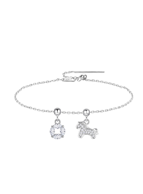 卡蒂罗马踏新年手链女925银本命年生肖新中式2026新年礼物送女友