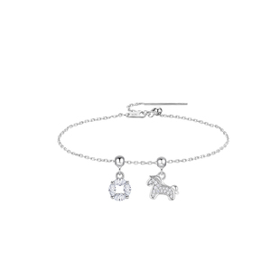 卡蒂罗马踏新年手链女925银本命年生肖新中式2026新年礼物送女友