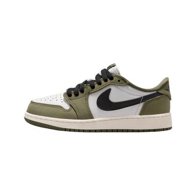 滔搏NIKE耐克大童鞋AirJordan1RetroLowGS运动篮球鞋HQ6999-200