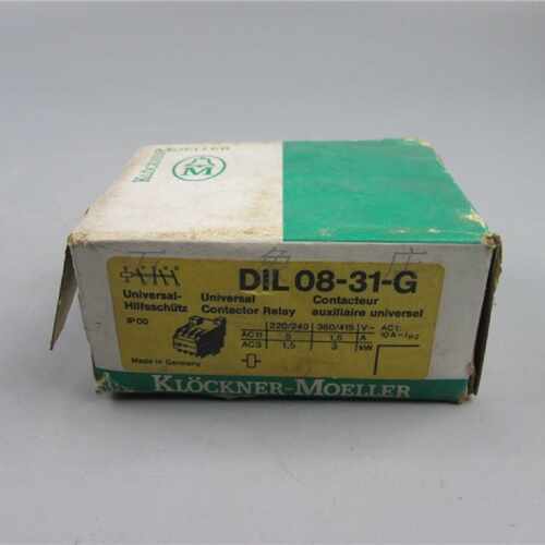 议价德国进口 MOELLER 直流接触器 DIL08-31-G  48V 实拍 DIL 08-
