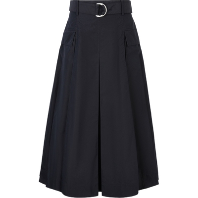 【折扣】3.1 Phillip Lim 秋冬女褶裥棉质混纺平纹布半身裙