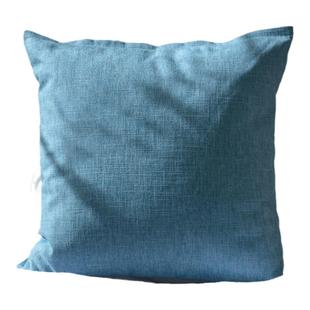 亚麻靠枕抱枕沙发客厅抱枕套不含芯长方形定制夏季床头靠垫大靠背