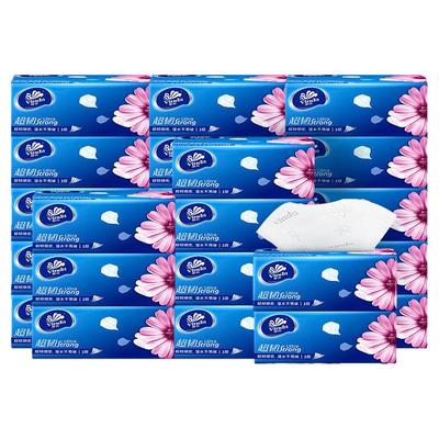 全新升级维达超韧抽纸100抽纸巾