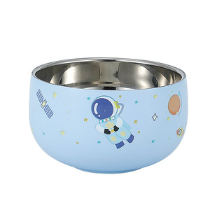 家典美316不锈钢碗高颜值家用泡面碗双层汤碗面碗大号饭碗沙拉碗