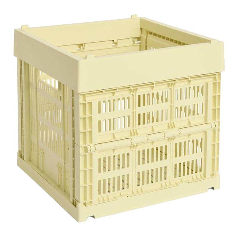 今日商铺官方授权HAY crate 新款中号方形折叠塑料收纳筐可堆叠