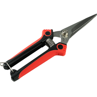 采果剪子葡萄水果专用剪刀弹簧剪修花梳果剪刀树枝稀疏果摘果小剪