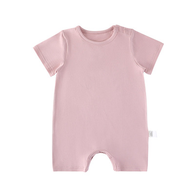 婴儿连体衣夏季薄款宝宝排汗衣服