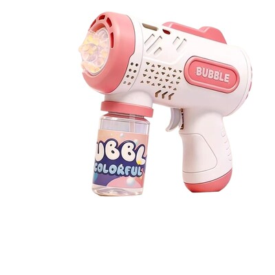 新款电动泡泡枪玩具全自动