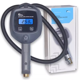 PCL原厂数显表专用高压充气管胎压表软管线层加厚管打气表尾夹头