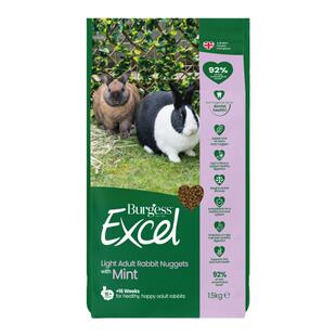 【香港直邮】英国Burgess布格斯 健美低脂成兔粮-1.5kg-27年2月
