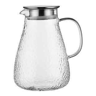 玻璃冷水壶家用食品级储水凉水冷泡壶大容量耐高温凉茶壶凉开水壶