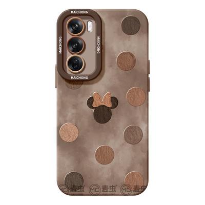 适用opporeno15手机壳女款reno14pro+保护套13全包pro硅胶8防摔reno7se磨砂oppo软壳10/11可爱油画12潮牌外壳