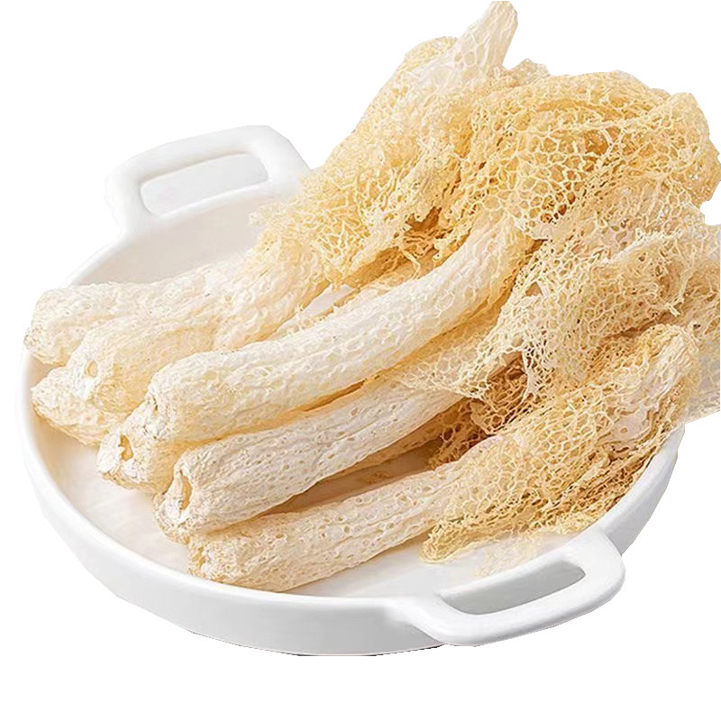 今年新货无硫头茬竹荪干货竹笙天然农家新鲜长裙煲汤食材特产250g