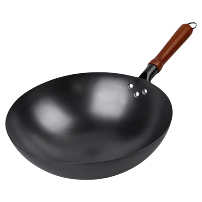 章丘正品！100%纯铁锅！