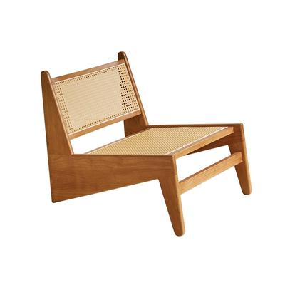 家逸休闲椅实木藤编椅子