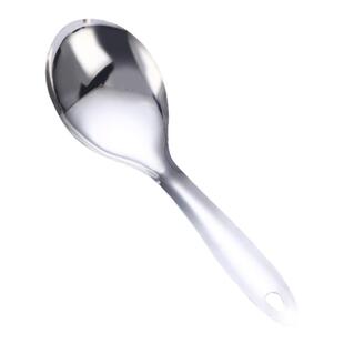 不锈钢饭勺家用不粘米饭大号铲子加厚商用饭瓢加大饭匙豆腐脑勺子