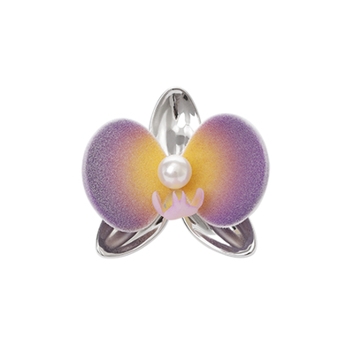 COSTAR蝴蝶兰｜紫色系列戒指耳环胸针手作情人节生日闺蜜礼物