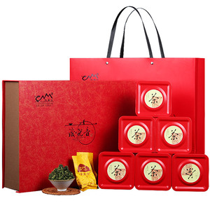 凤鼎红安溪礼盒装500g铁观音茶叶