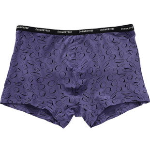 Dobie KEYESE/杜比骑士男士内裤男平角裤品牌3条装礼盒舒适裤头男