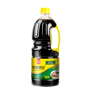 珍选原味捞汁捞拌凉菜蘸饺子素食调味汁捞汁小海鲜零脂肪1.8L*1瓶