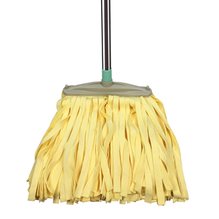 宽头鹿皮巾拖把扁头鸡皮拖布大面积物业保洁大号无水痕墩布老式