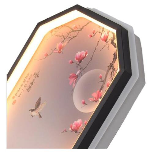定制客厅超薄壁灯 新中式壁灯客厅卧室床头挂画灯走廊餐厅电视背