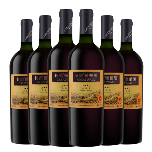 GreatWall长城红酒整箱 中粮长城四星赤霞珠干红葡萄酒750ml*6瓶