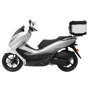 适用豪爵UHR150铝合金尾箱摩托车UFR150后备箱踏板后尾箱专用尾架