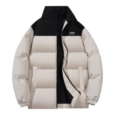 jeep吉普羽绒棉服男加厚冬季
