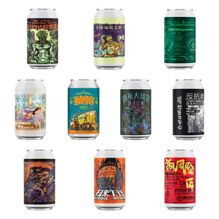 惠同学 明日酿造明日繁花TDH/全村的希望/火柴人 精酿啤酒 6罐