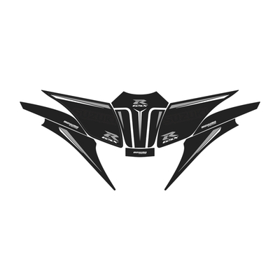 适用铃木GSX250R/250橡胶油箱贴