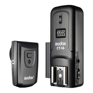 Godox 神牛CT-16引闪器 外拍灯棚灯热靴闪光灯通用离机无线触发器兼容AT16 RT16通用型控制器影室灯通用