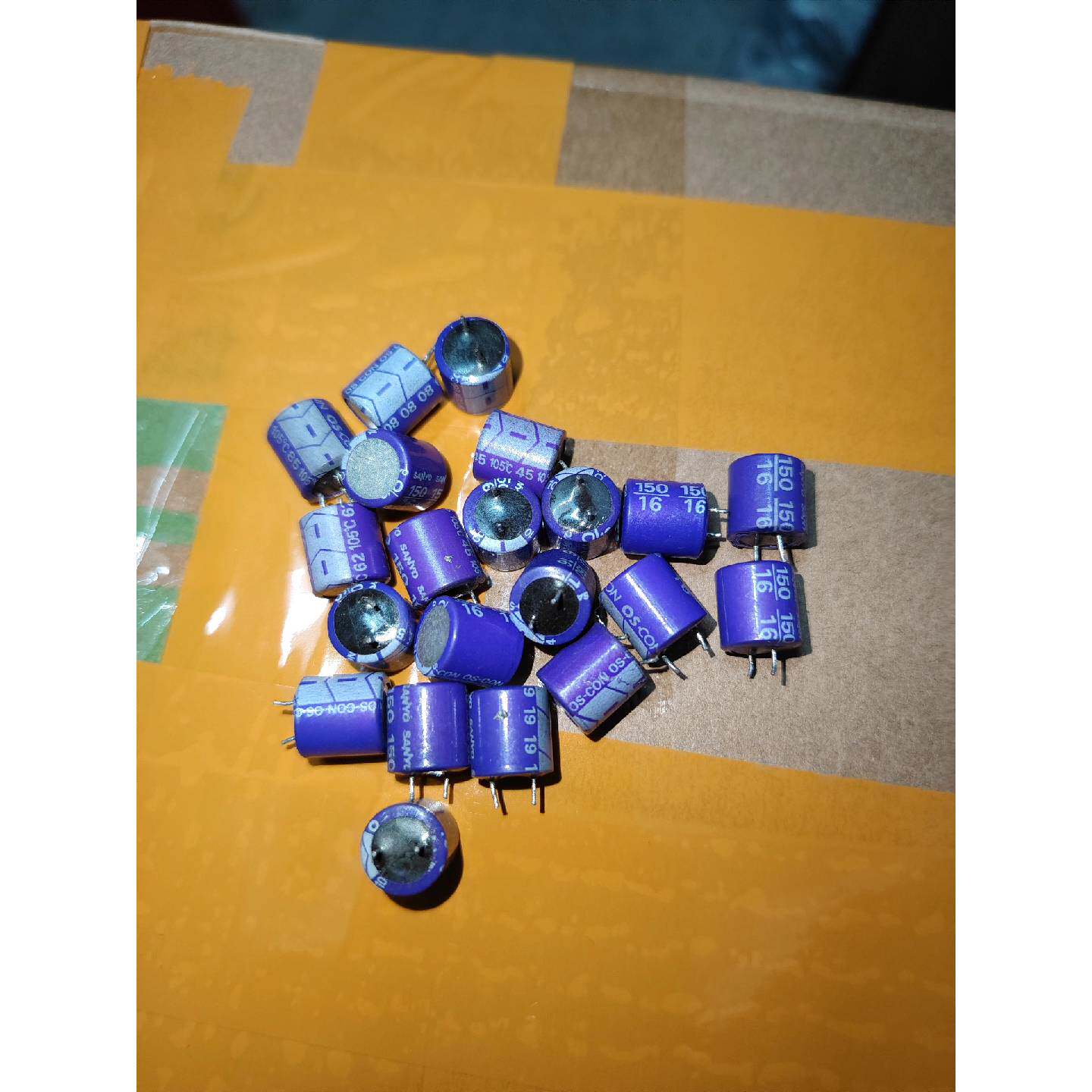 议价Sanyo音频电容16V150UF10X10mm体可维修